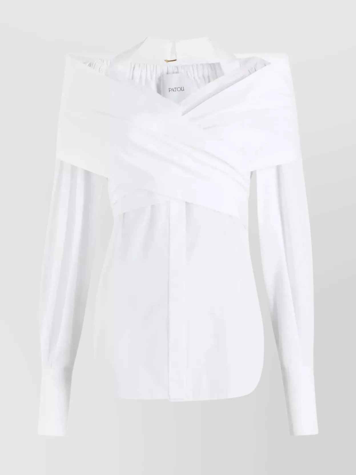 Patou Draped Halterneck Strap Blouse