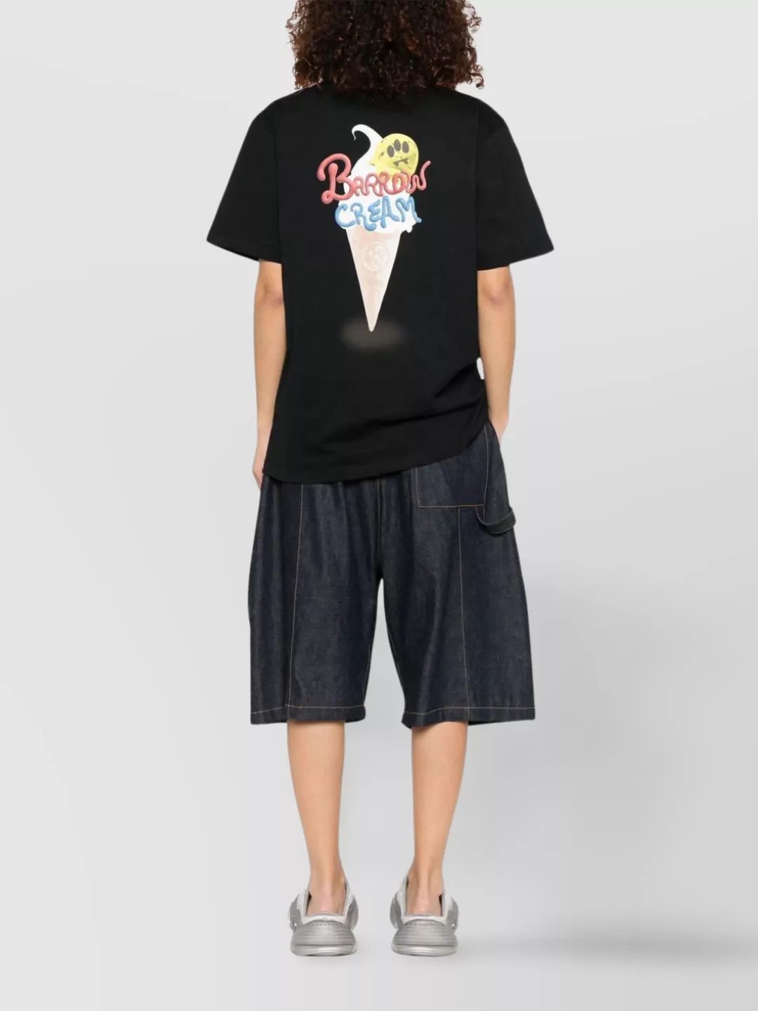 Barrow Graphic Print Crew Neck Short Sleeve Top