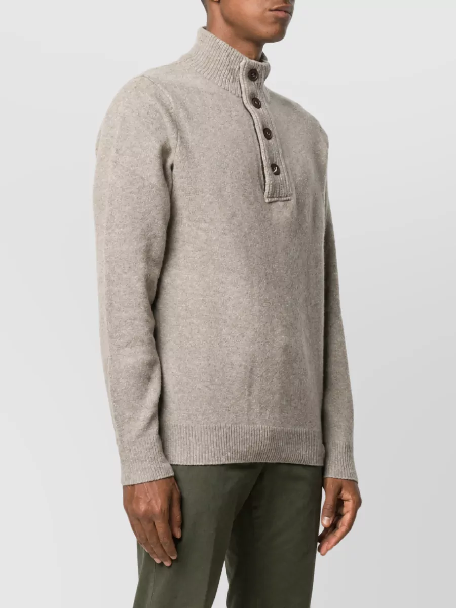 Barbour Half Zip Knit Sweater