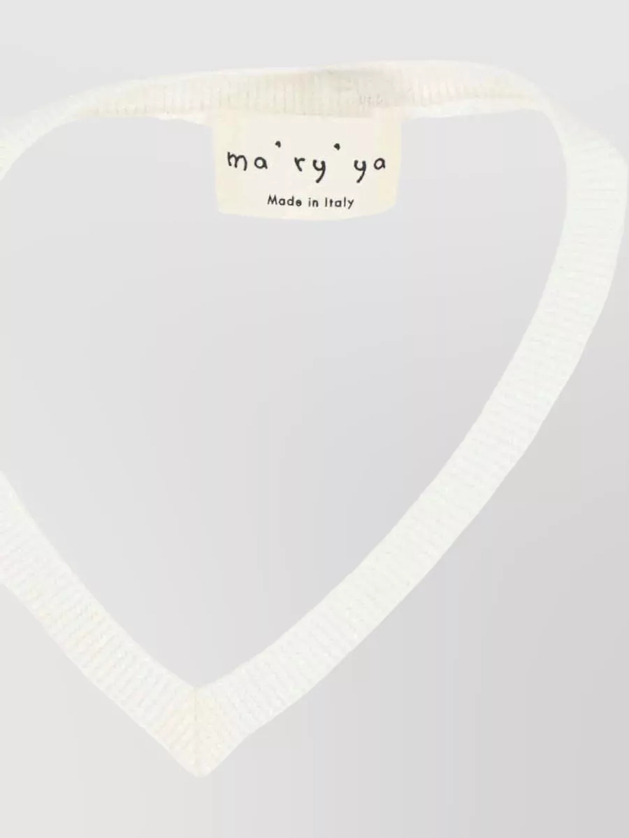 Ma'ry'ya Silk Cashmere Wool Crewneck Jumper