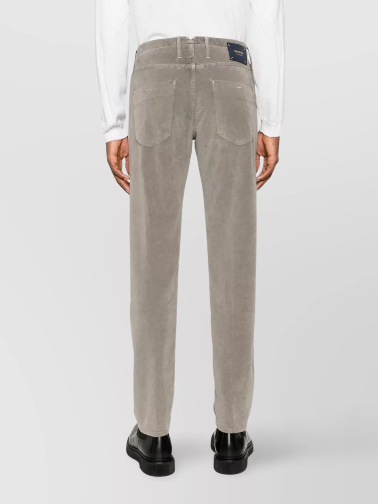 Incotex Vintage Str Special Ppt Trousers In Gray