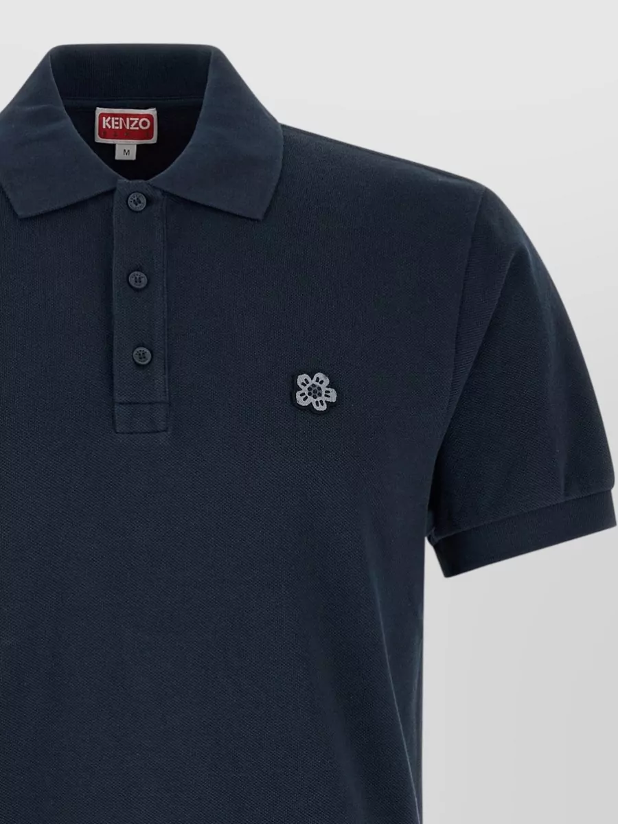 Kenzo Boke Flower Short Sleeve Polo Shirt