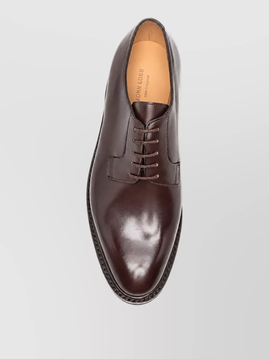 John Lobb Leather Derby Shoes