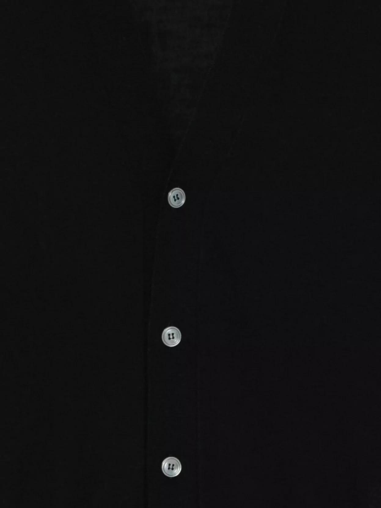 Lardini Wool Cardigan With V-Neck And Long Sleeves