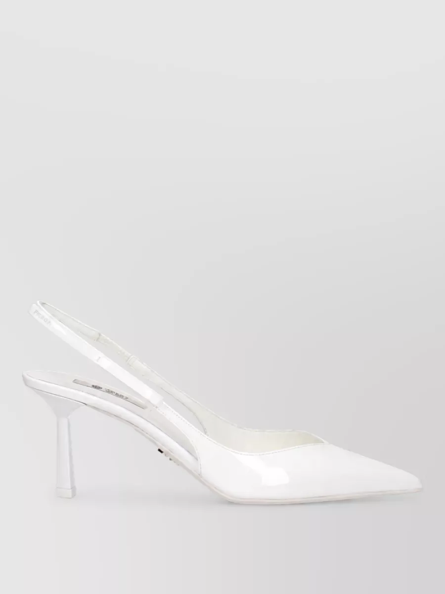 Prada Leather High Heel Pumps