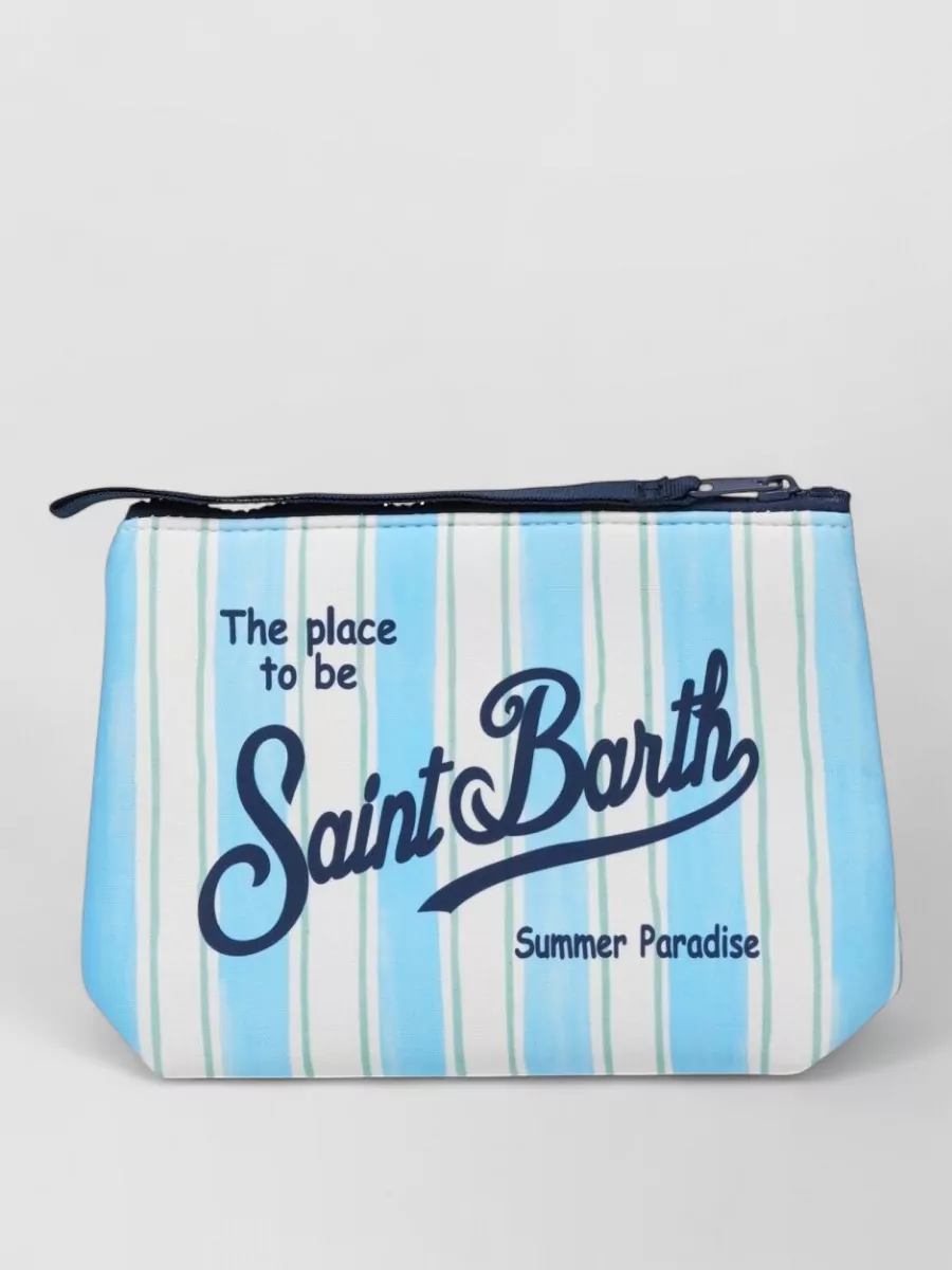 Mc2 Saint Barth printed beach pouch
