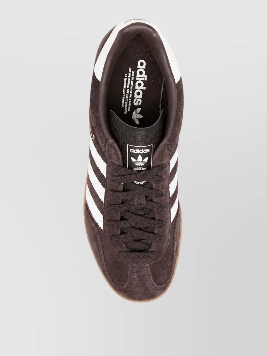 Adidas Originals Leather Gazelle Indoor Low-Top Sneakers