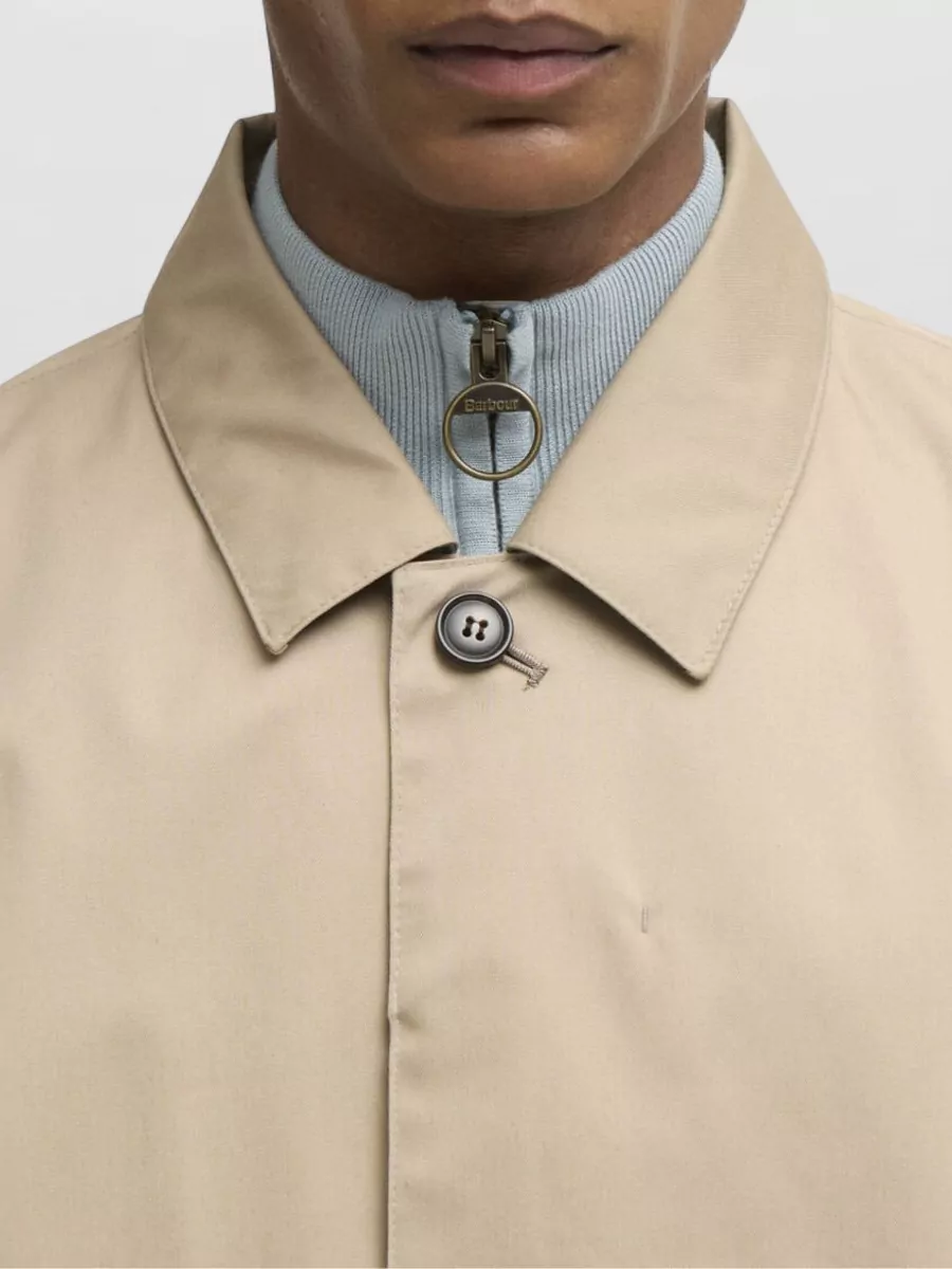 Barbour Rokig Collared Jacket Side And Welt Pockets