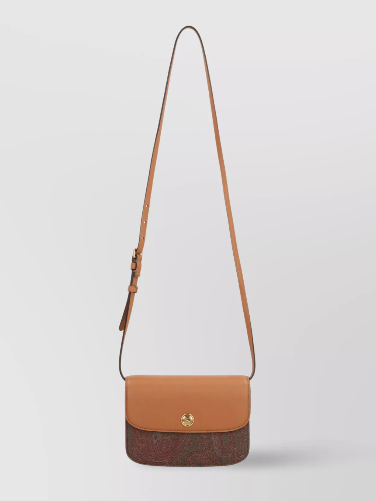 Etro Paisley Print Coated Fabric Crossbody Bag