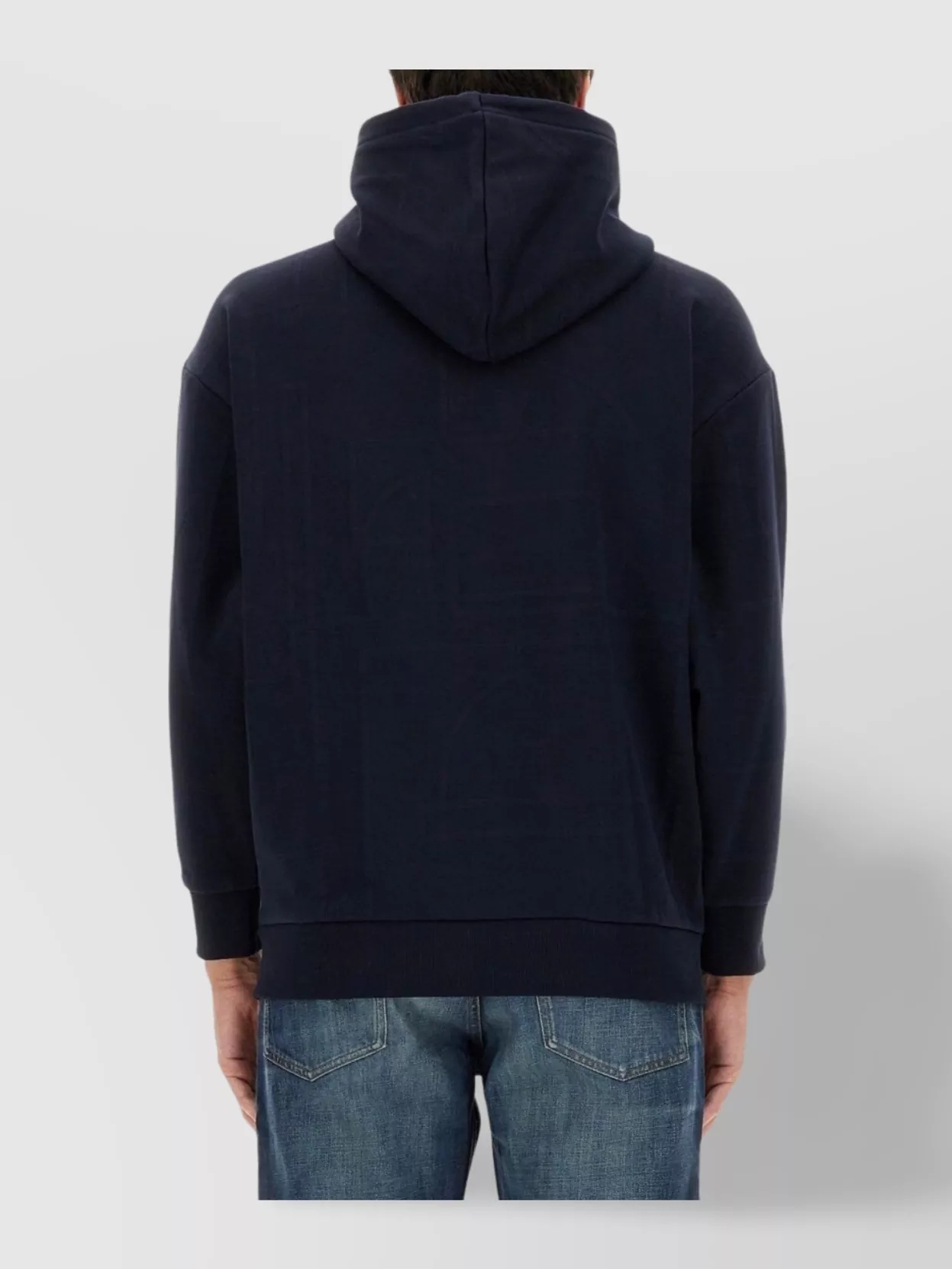 Boss Logo Hooded Sweatshirt Kangaroo Pocket