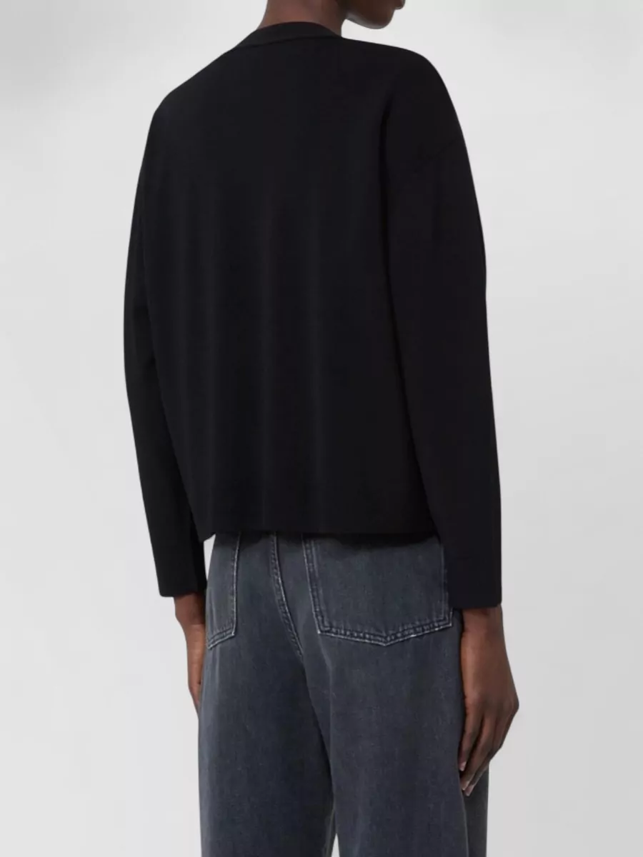 Weekend Max Mara Ribbed V-Neck Relaxed-Fit Cardigan
