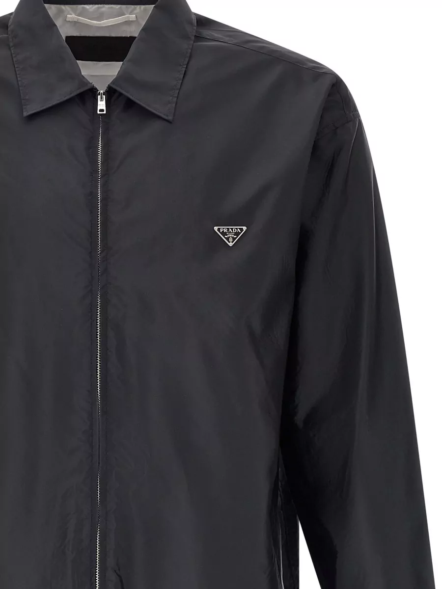 Prada Recycled Nylon Overshirt Jacket