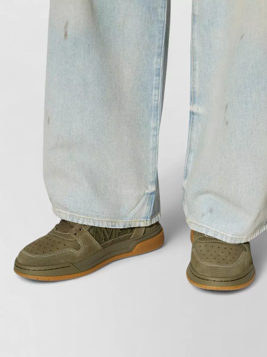 Amiri Leather Low-Top Sneakers