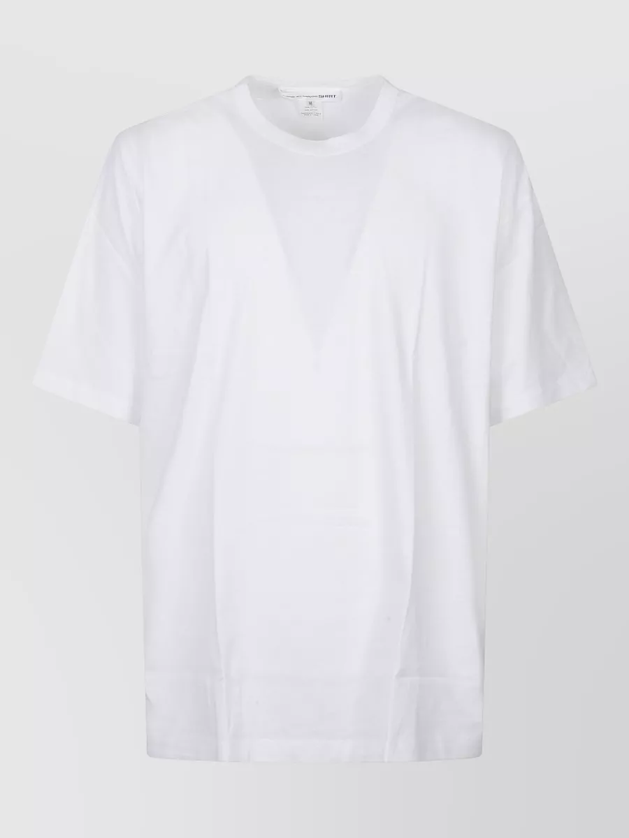 Comme Des Garçons Cotton Oversized Logo-Print T-Shirt
