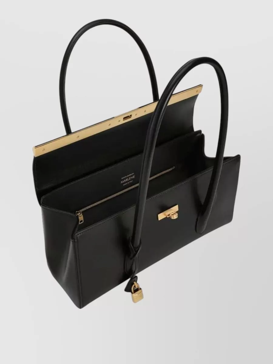 Dolce&Gabbana Marlene Medium Leather Shoulder Bag
