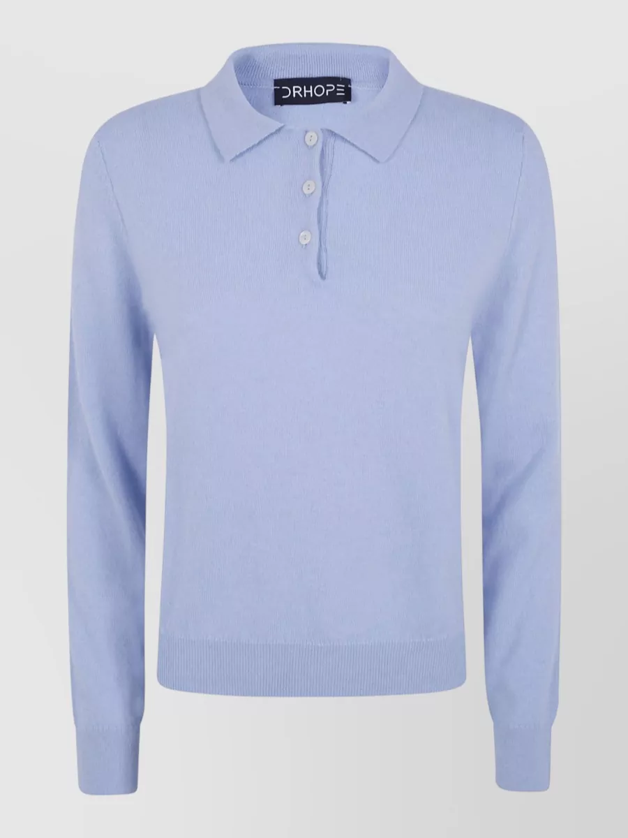 DrHope cashmere polo jumper