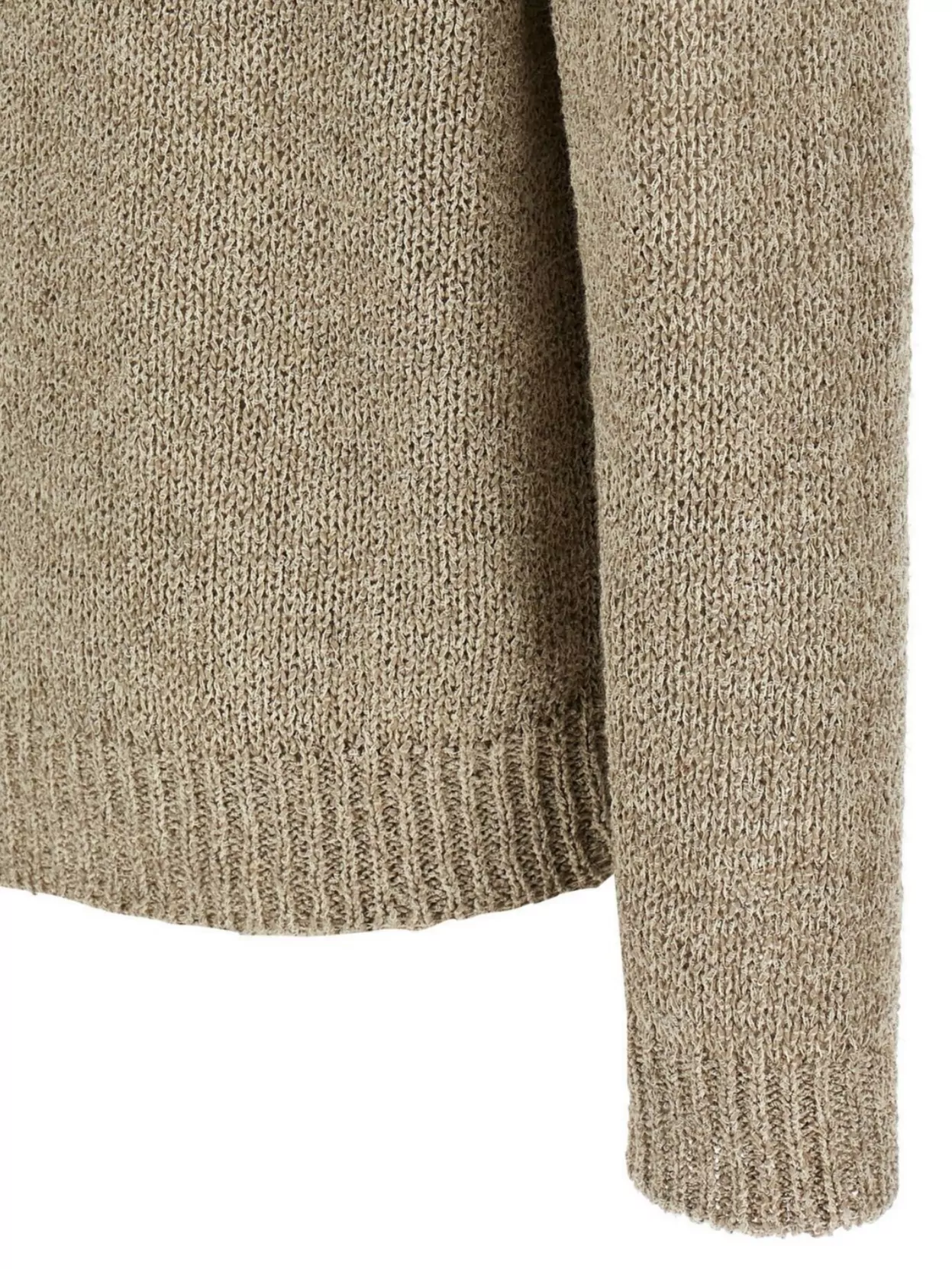 Roberto Collina Crew Neck Textured Knit Sweater