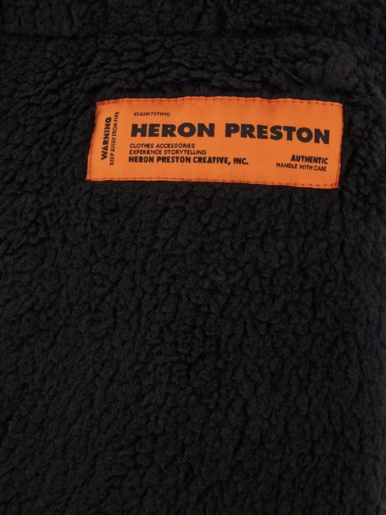 Heron Preston Black Polyester Blend Pants