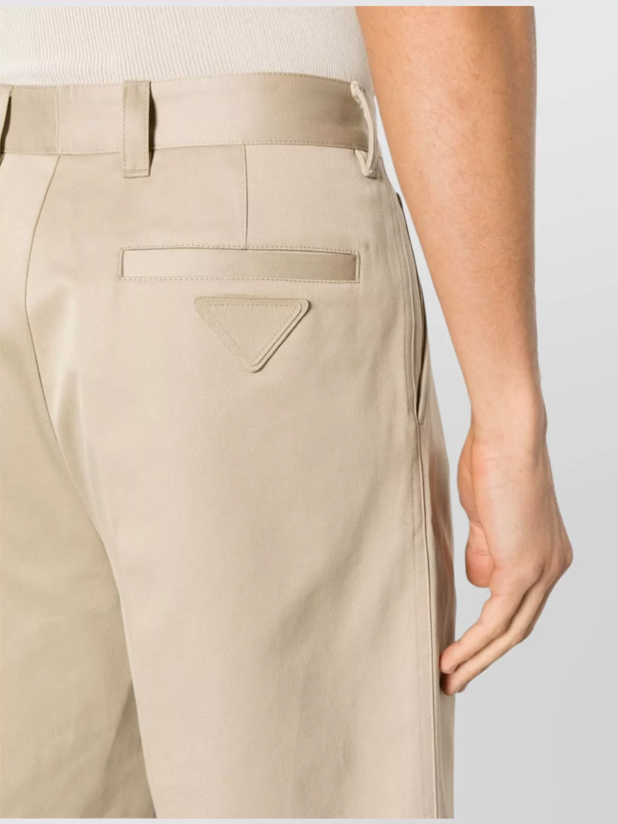 Prada Wide-Leg Bermudas In Cotton