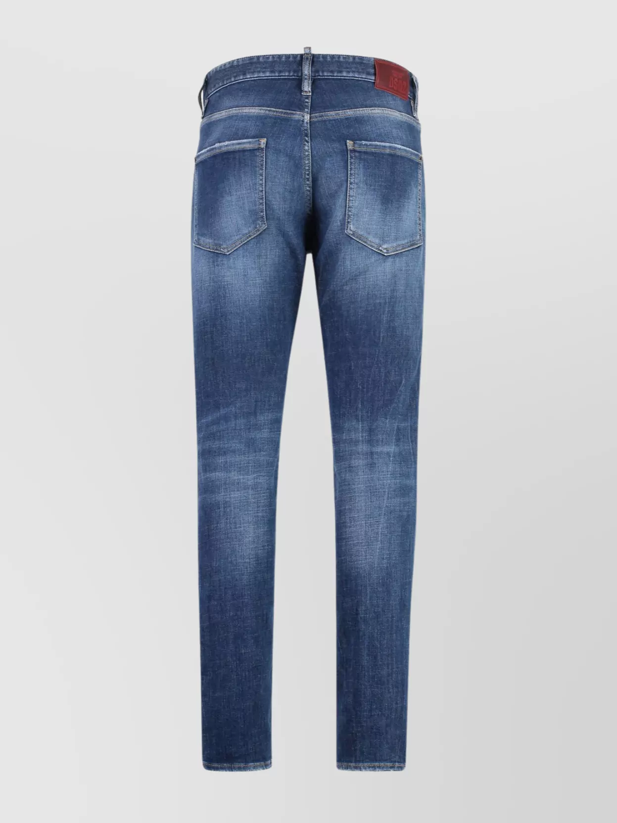 Dsquared2 Stylish Denim Trousers Featuring Belt Loops