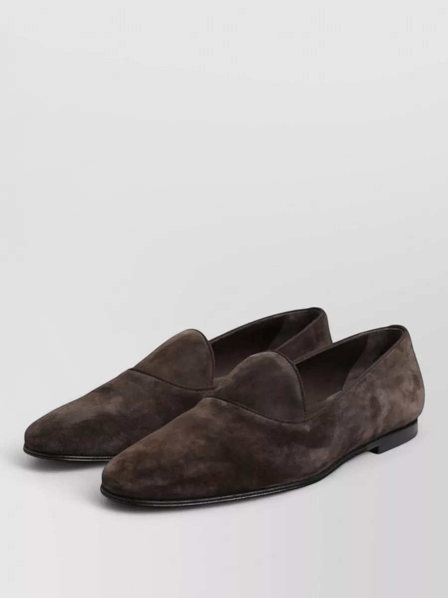 Dolce&Gabbana Velvet Leather Loafers