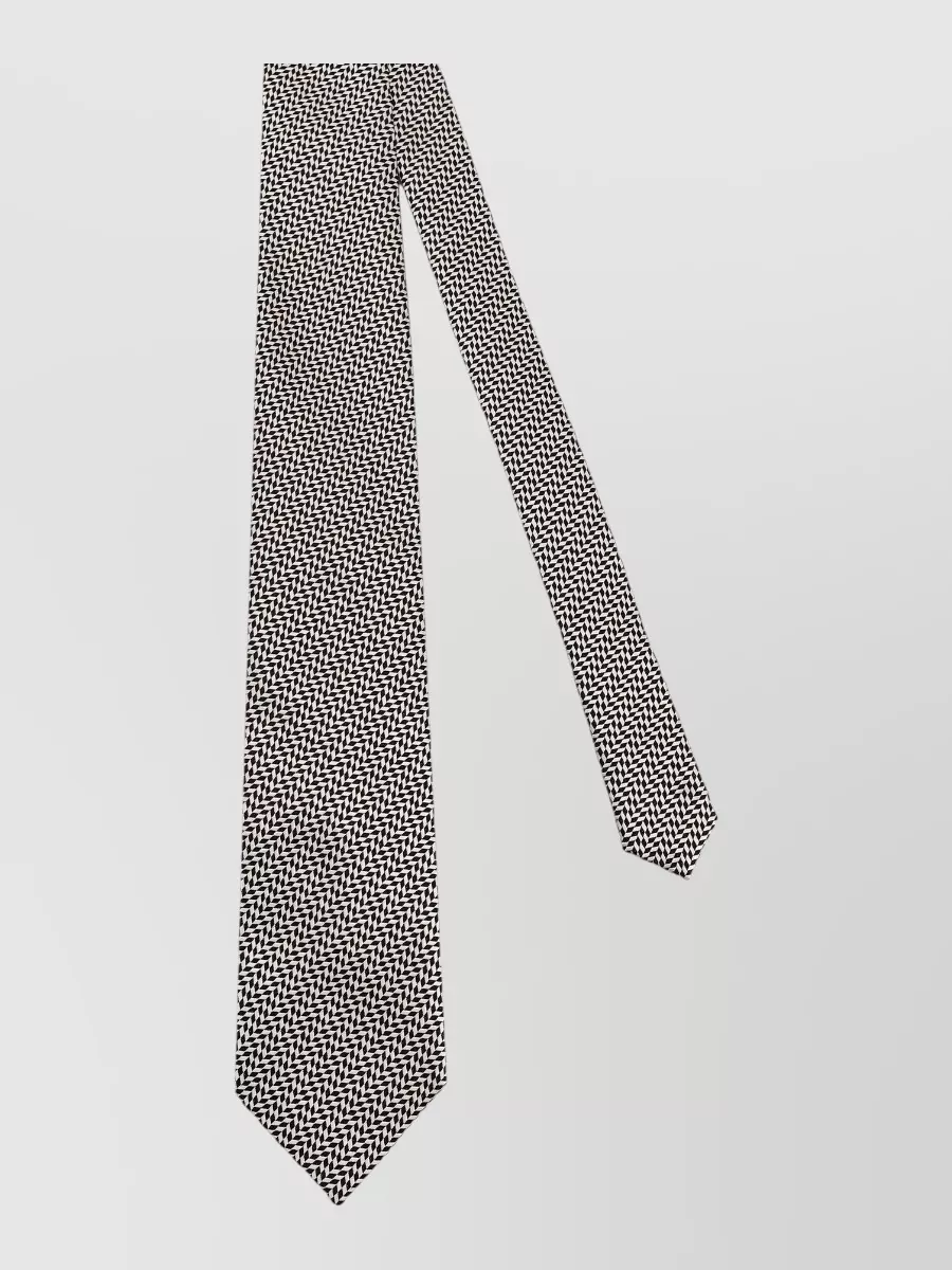 Tom Ford Silk Micro-Pattern Tie