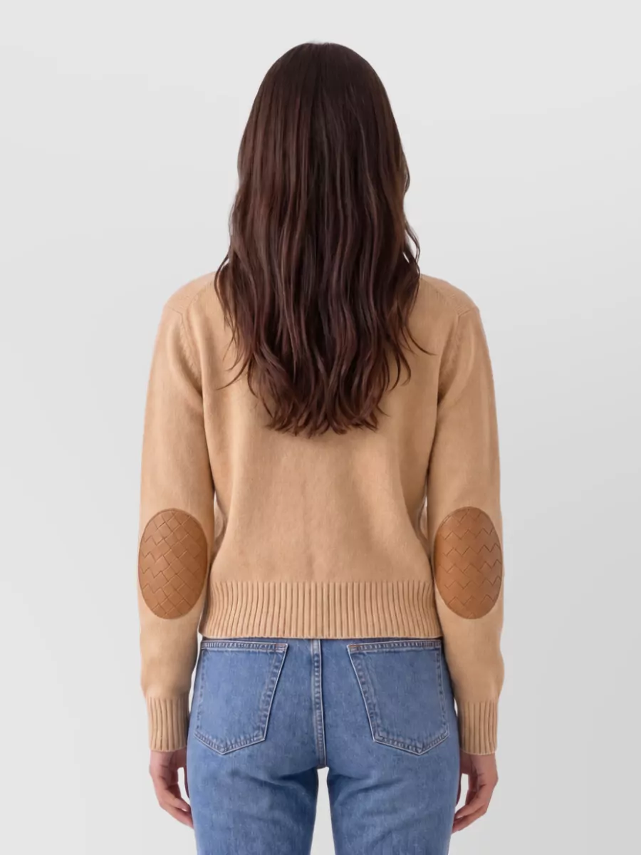 Bottega Veneta Cashmere Ribbed V-Neck Cardigan