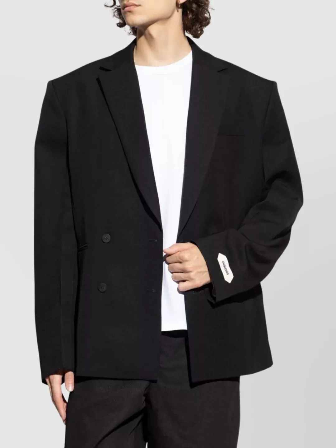 Jacquemus Double-Breasted Fernando Blazer Front Pockets