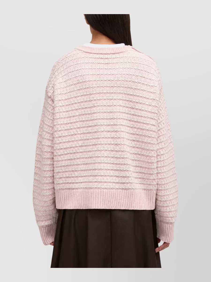 Ganni Wool Cotton Sweatshirt