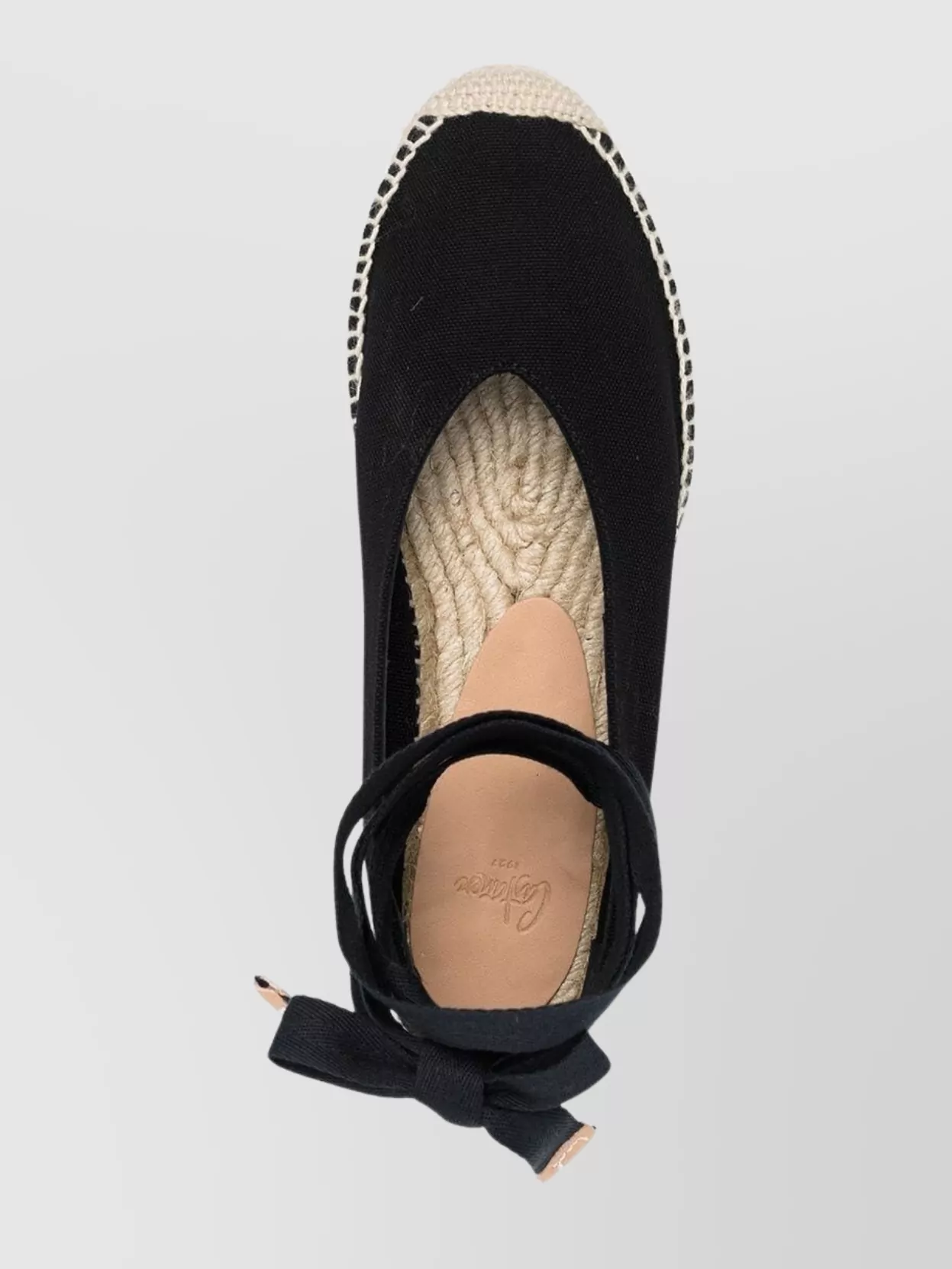 Shop Castaã±er Gea Canvas Wedge Espadrilles With Braided Band
