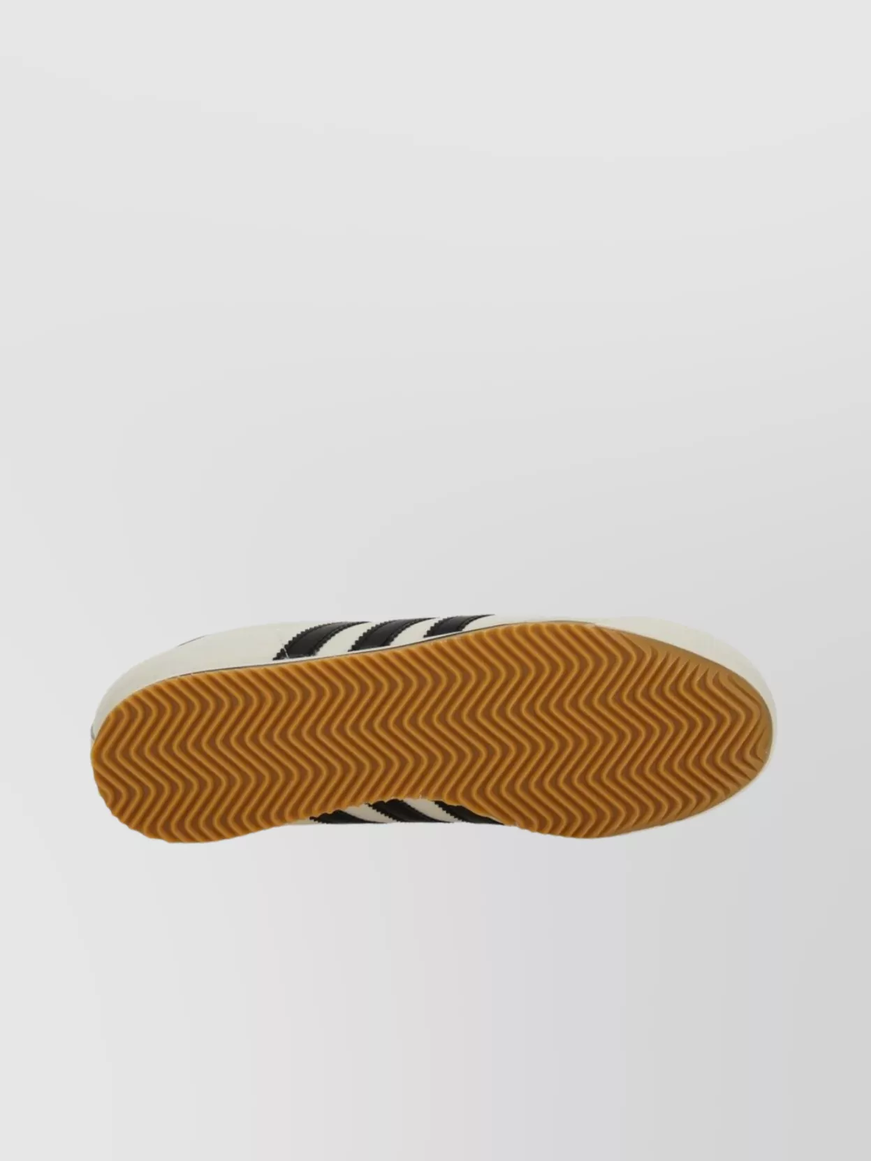 Adidas Originals Low-Top Rubber Sole Sneaker With Contrast Stripes