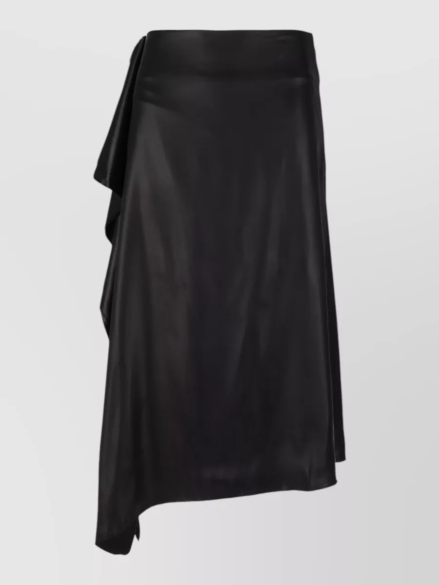 Niccolò Pasqualetti Asymmetric draped skirt
