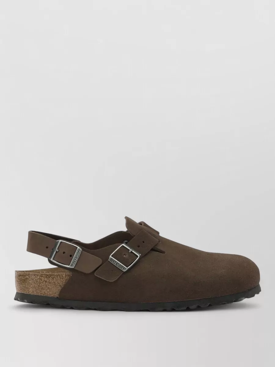 Birkenstock Suede Leather Tokio Sabots