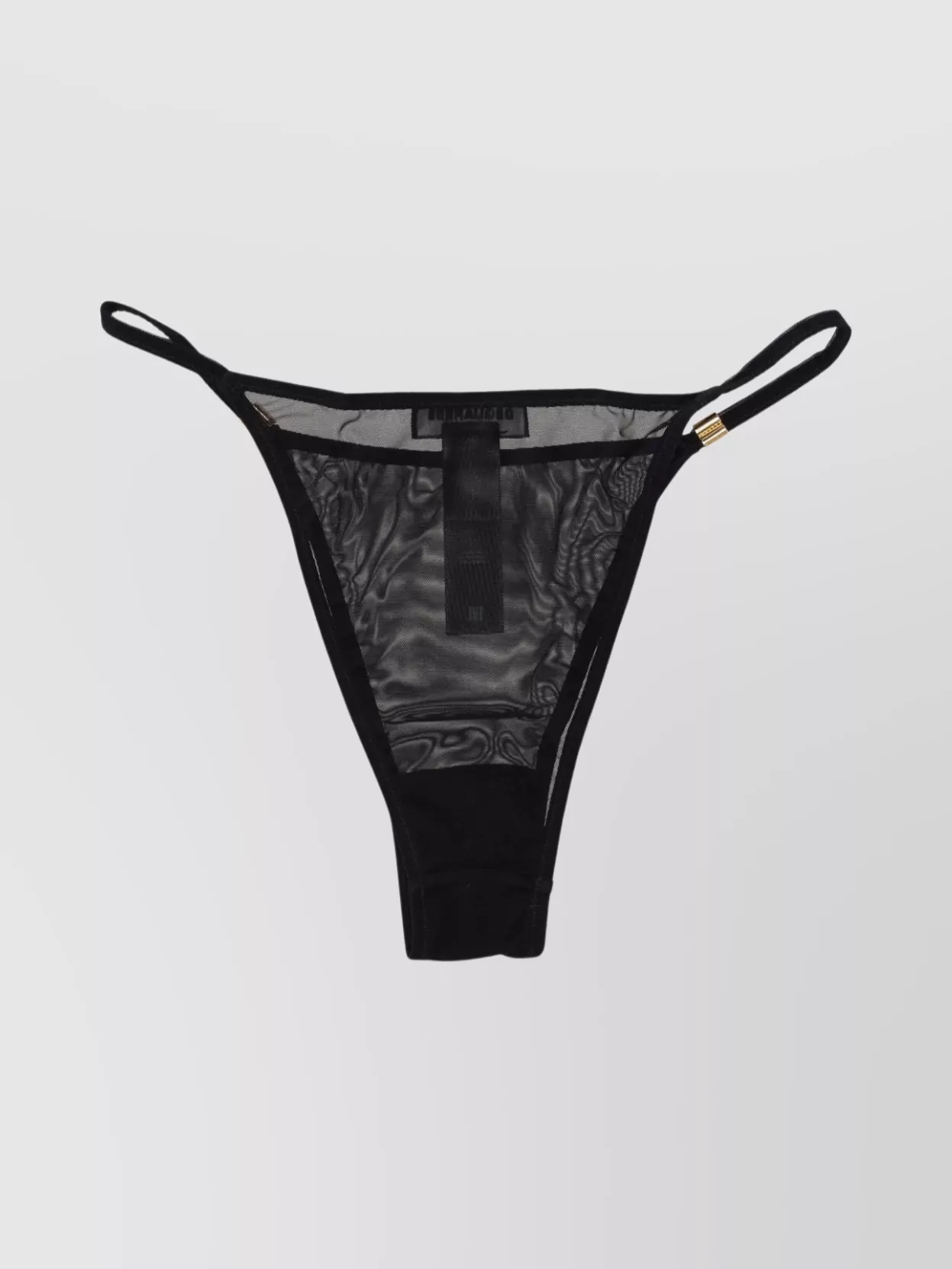Dsquared2 Thong Sheer Fabric Elastic Waistband