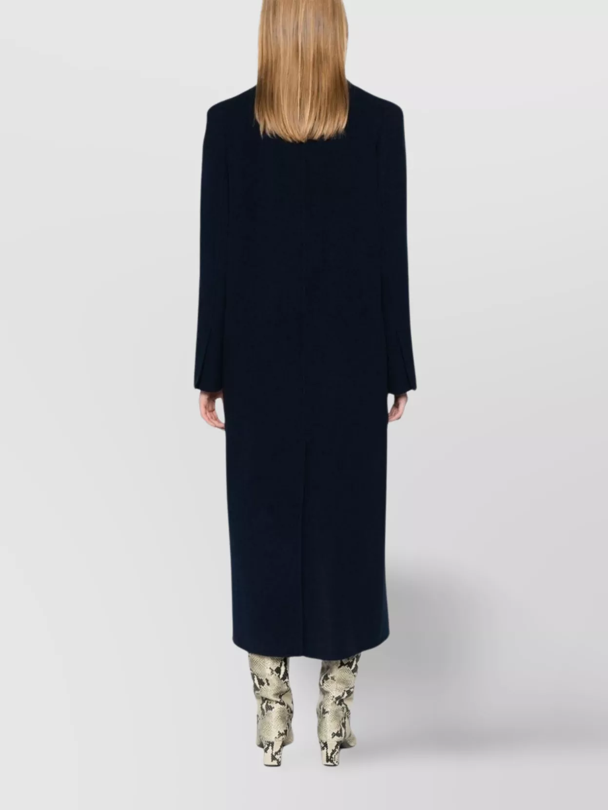 Max Mara Double-Breasted Long Length Coat