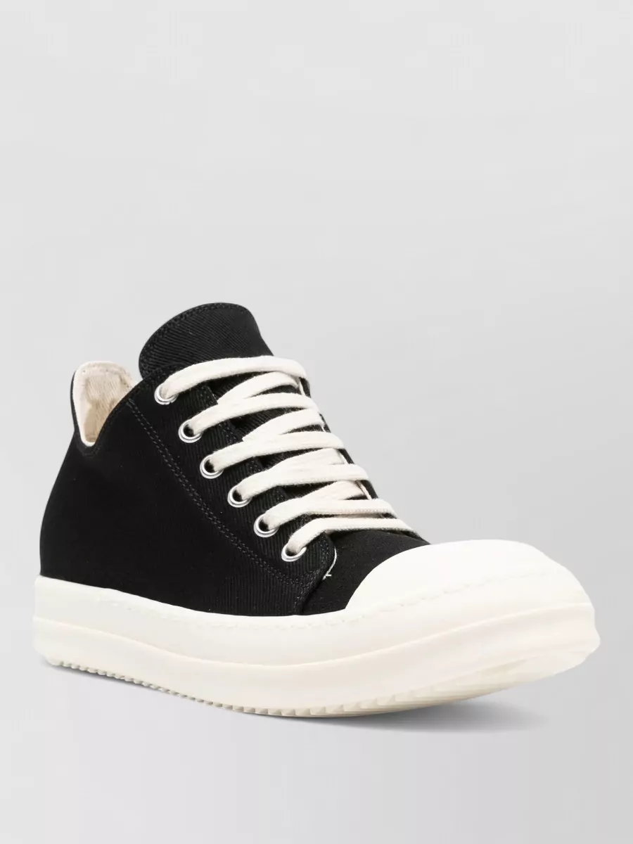 Rick Owens Drkshdw Denim Low-Top Sneakers