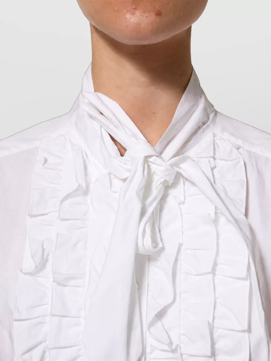 Dolce&Gabbana Ruffled Long-Sleeve Shirt