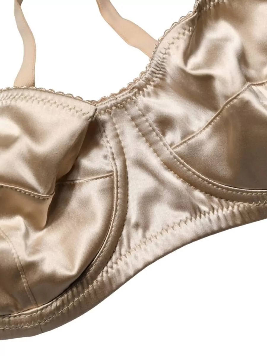 Dolce&Gabbana Silk Underwire Balconette Bra
