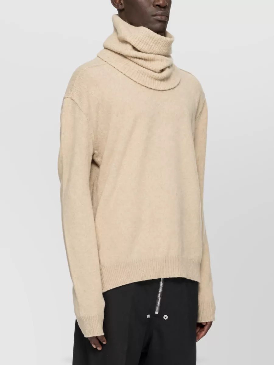 Rick Owens Alpaca-Blend Tube Scarf
