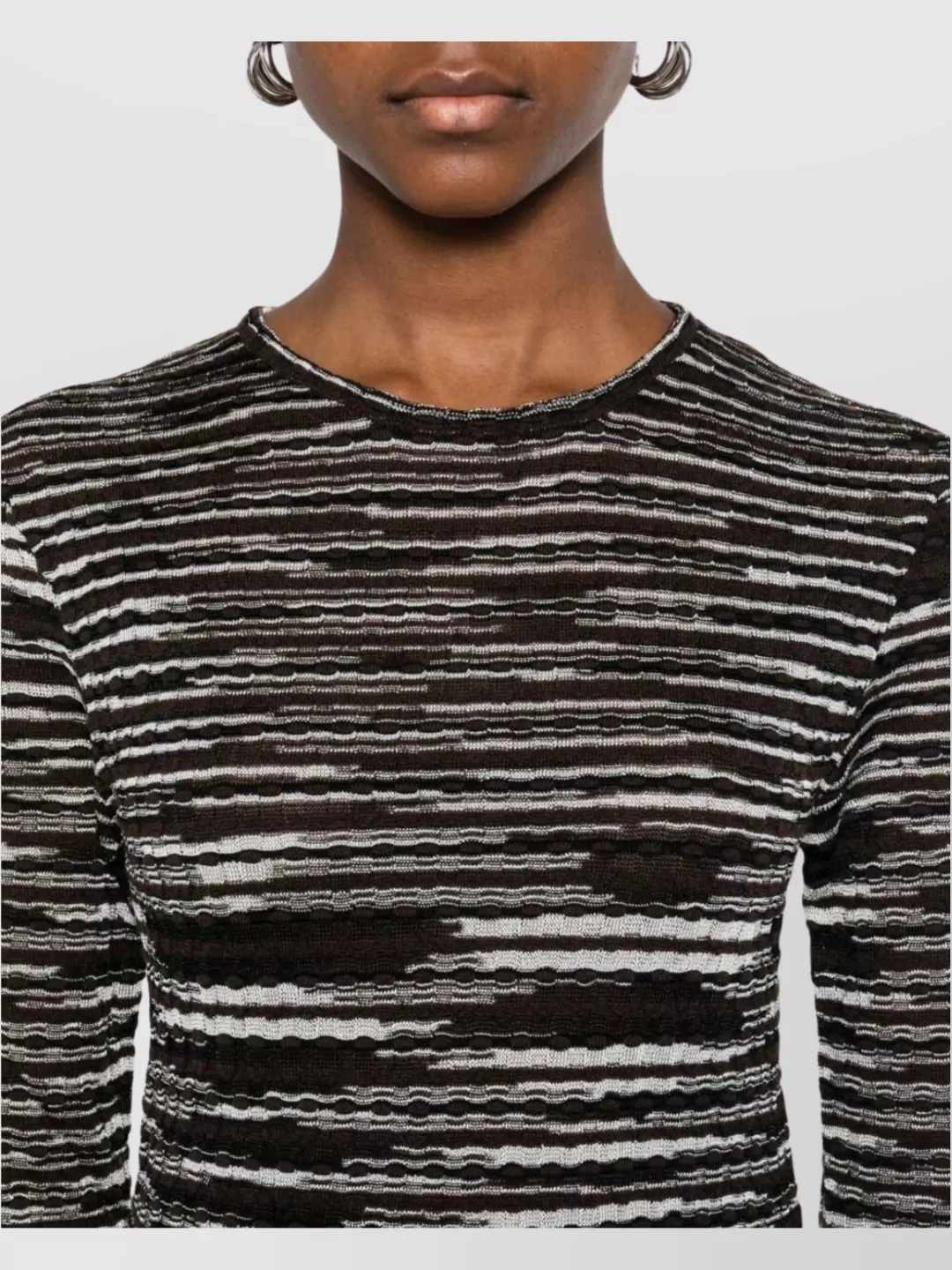 Missoni Wool Blend Crewneck Sweater