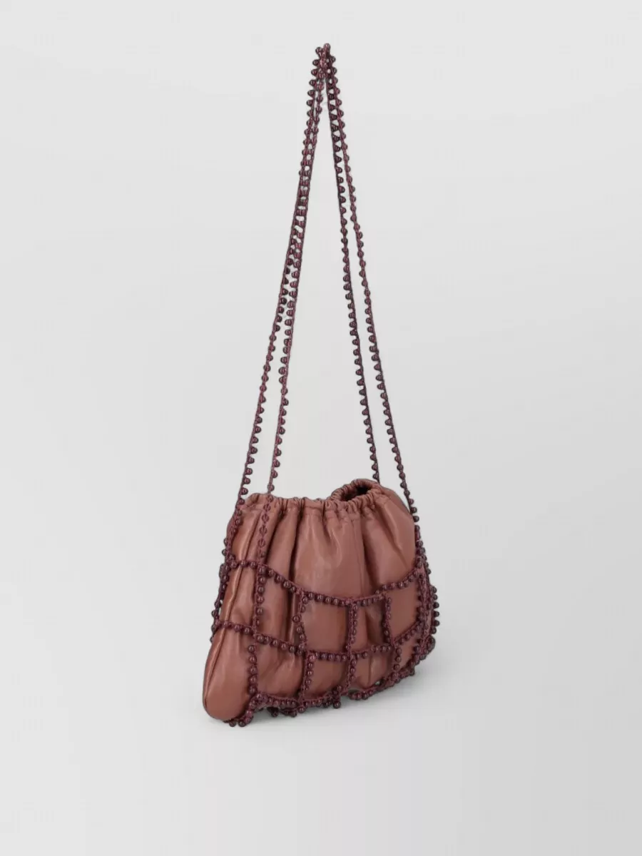 Alysi Leather Crossbody Bag