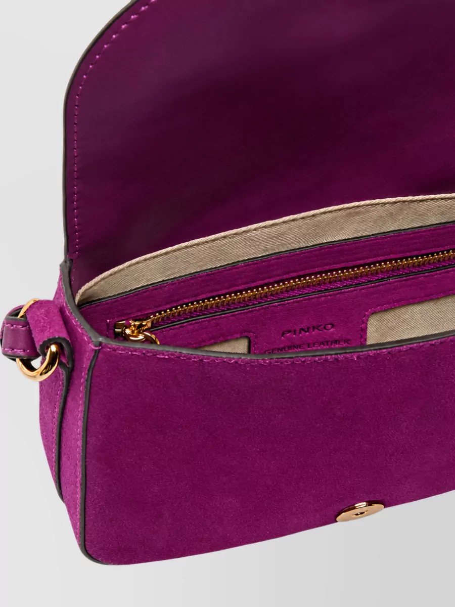 Pinko Love Bag Leather Shoulder Bag