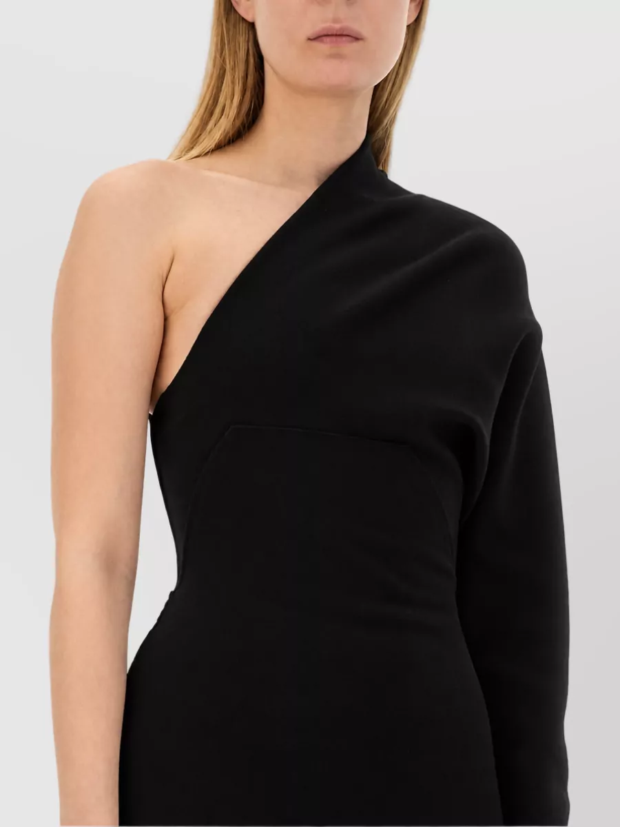 Rick Owens One-Shoulder Maxi Dress