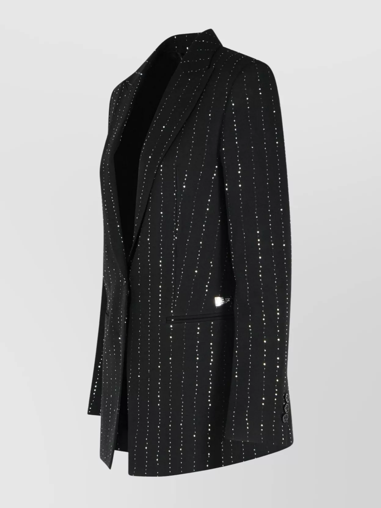 Philipp Plein Sequin Embellished Boyfriend Fit Blazer