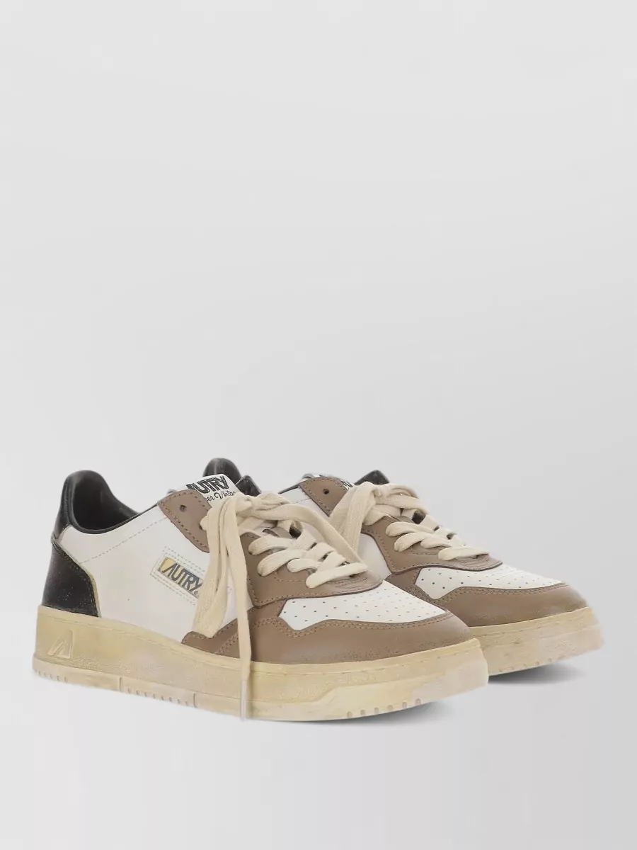 Autry leather low-top sneakers