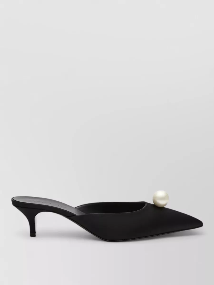 Magda Butrym silk mule pumps