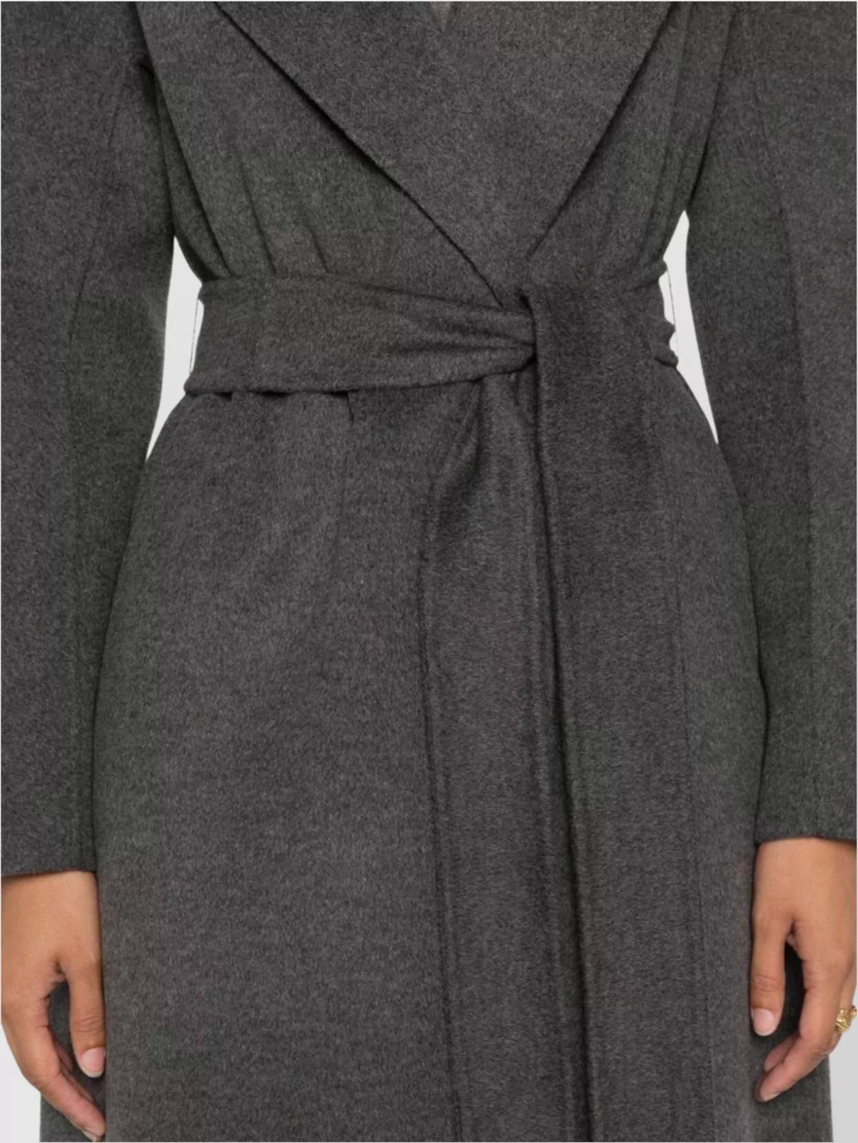 Max Mara Key Coat Belted Waist