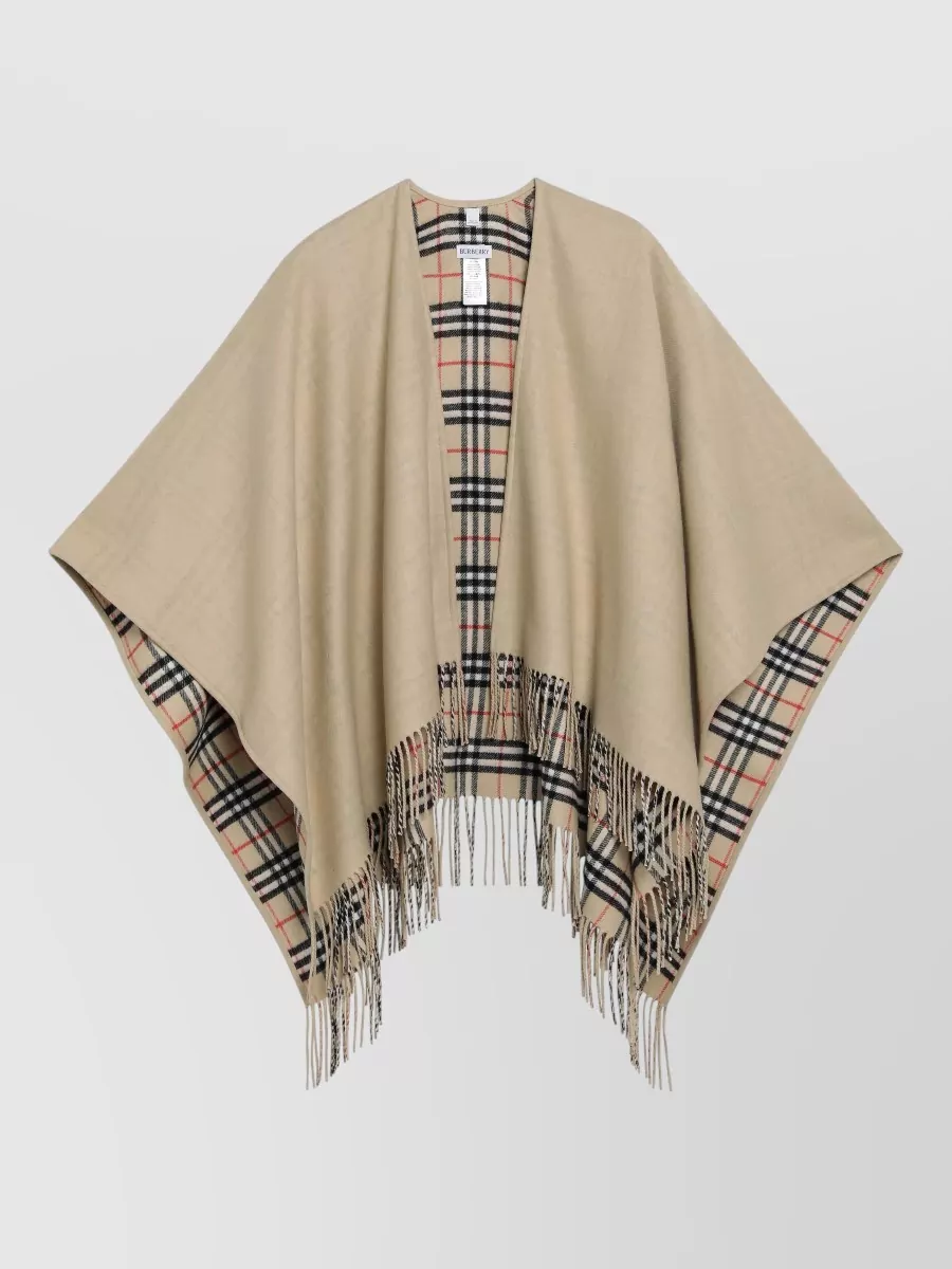 Burberry poncho