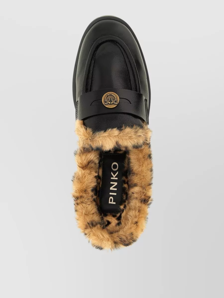 Pinko Leather Mules
