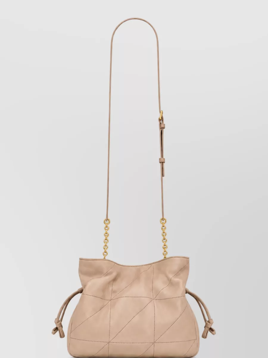 Saint Laurent lamb leather clutch bag